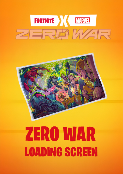 Fortnite x Marvel - Zero War Loading Screen PC - DLC cover
