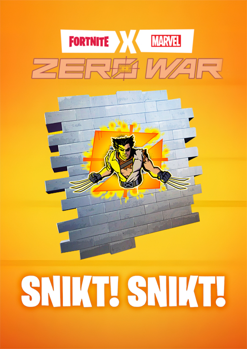 Fortnite - SNIKT! SNIKT! Spray PC - DLC cover