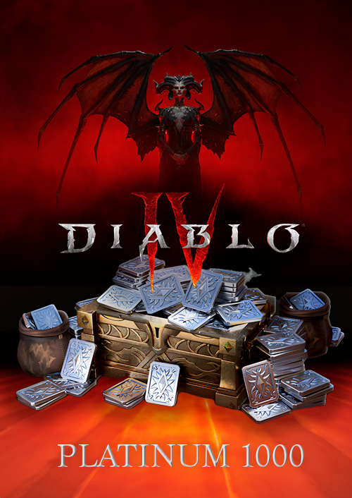 Diablo IV 1000 Platinum Currency Xbox (WW) cover
