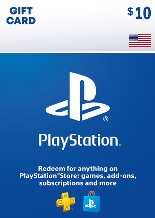 PLAYSTATION STORE GIFT CARD - 10 USD (US) cover