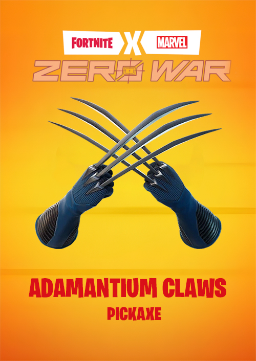 Fortnite x Marvel - Wolverine Adamantium Claws Pickaxe PC - DLC cover