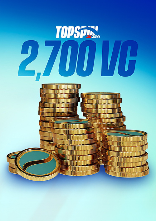 TopSpin 2K25 2,700 Virtual Currency Pack Xbox (WW) cover