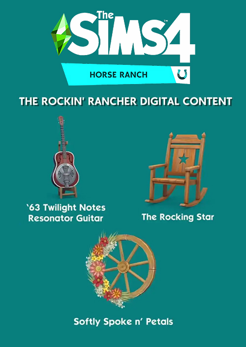 The Sims 4 : Rockin' Rancher Digital Content PC - DLC cover