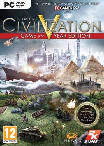 Civilization V 5 - Game Of The Year Edition PC cover