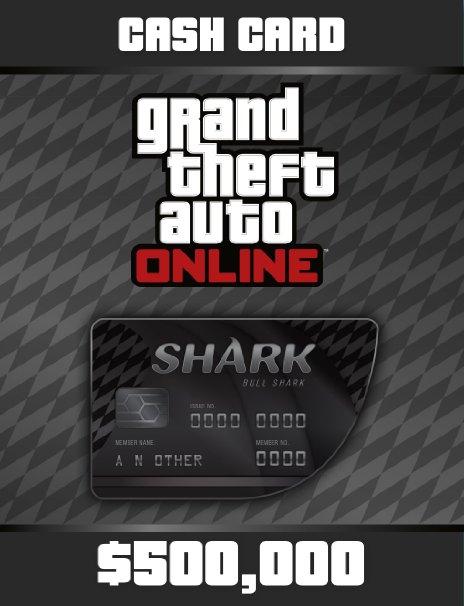 Grand Theft Auto Online (GTA V 5): Bull Shark Cash Card PC cover