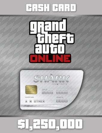 Grand Theft Auto Online (GTA V 5): Great White Shark Cash Card PC - Rockstar Games Launcher cover