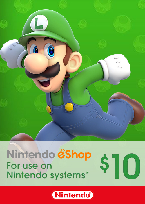 Nintendo eShop Card 10 USD cover