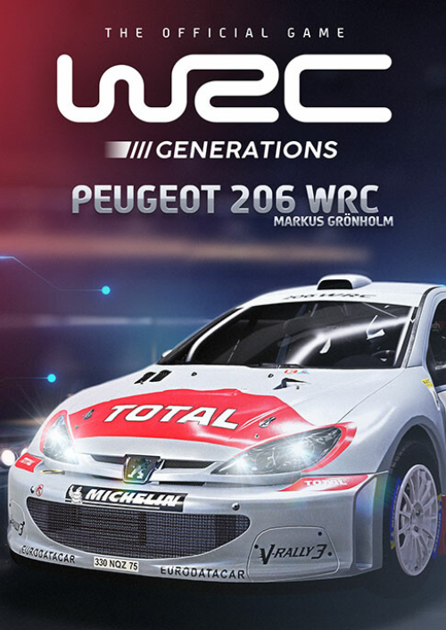 WRC Generations - Peugeot 206 WRC 2002 PC - DLC cover