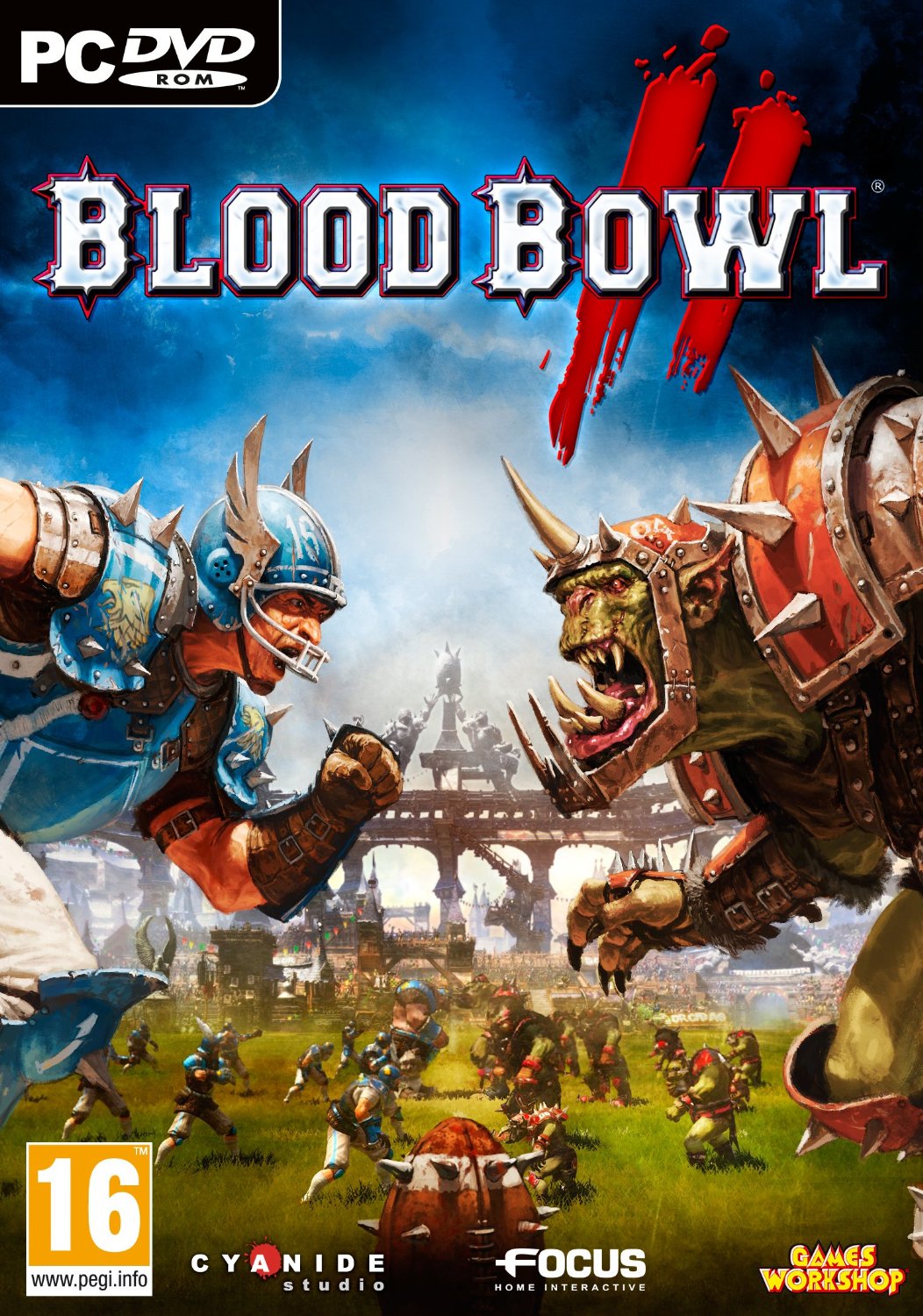 Blood Bowl 2 PC cover