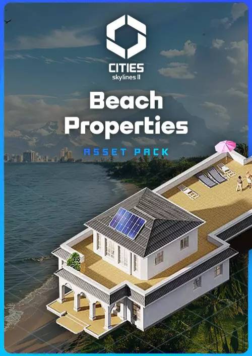 Cities: Skylines II - Beach Properties PC - DLC cover