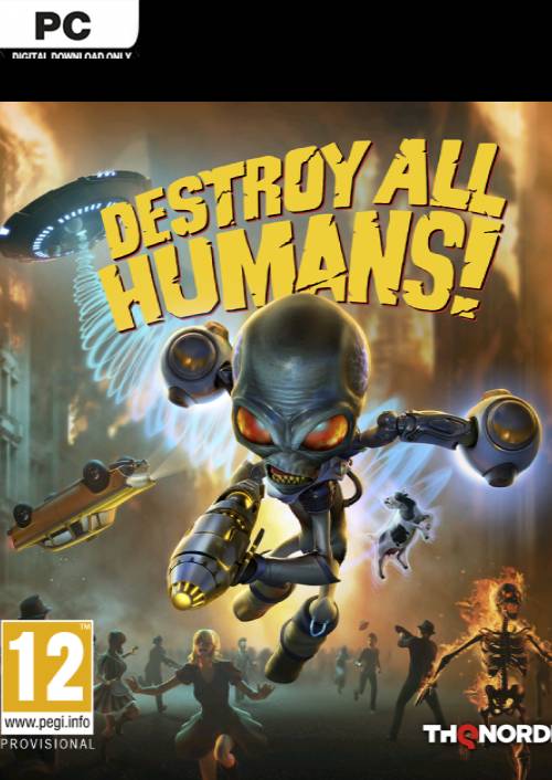 Destroy All Humans! PC cover