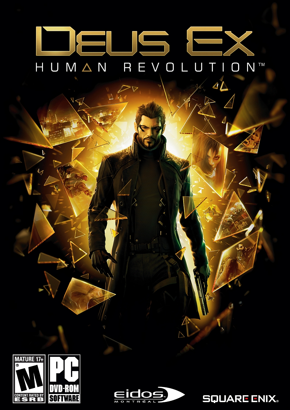 Deus Ex Human Revolution PC cover