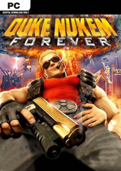 Duke Nukem Forever PC cover