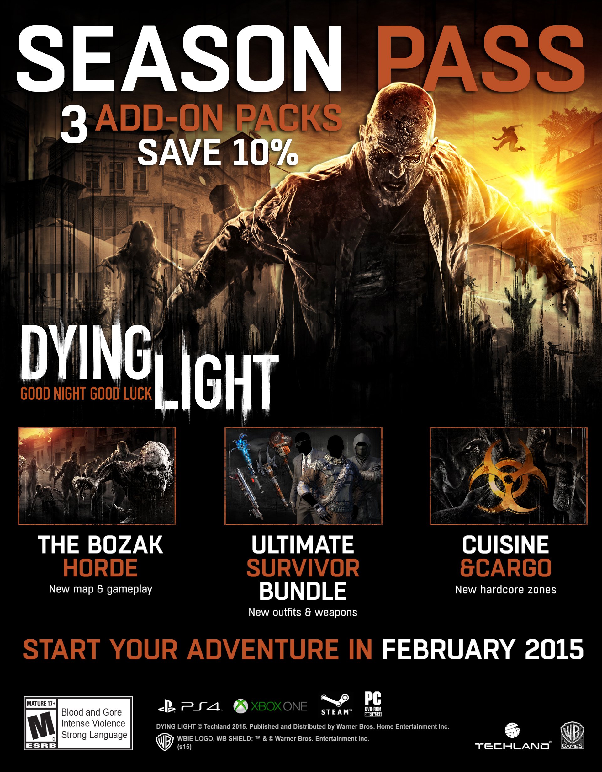 Dying Light Season Pass PC cover