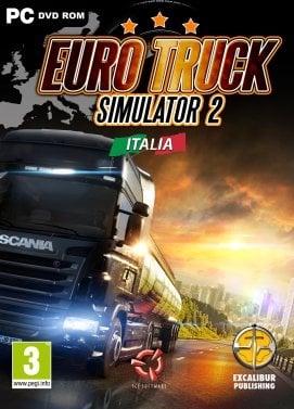 Euro Truck Simulator 2 PC Italia DLC cover