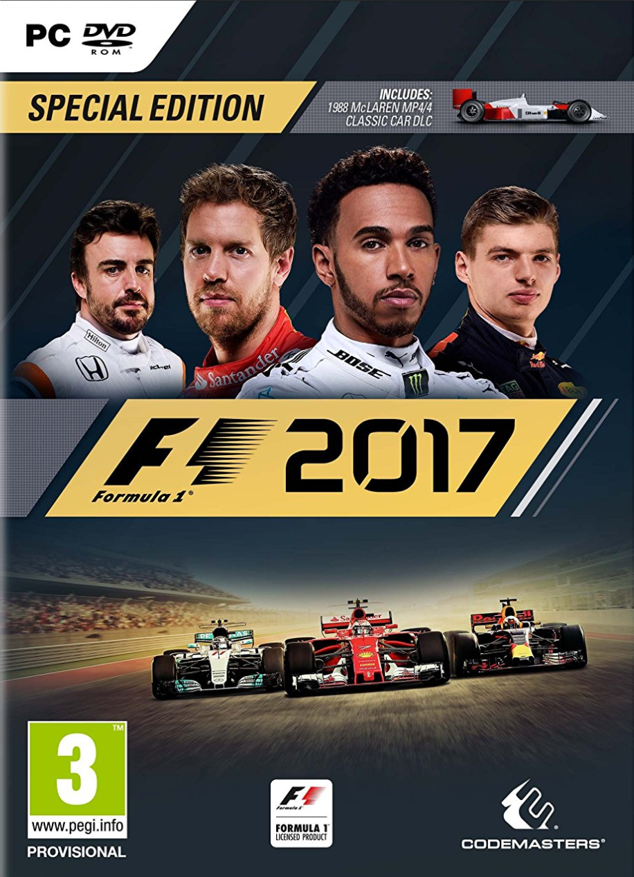 F1 2017 PC cover