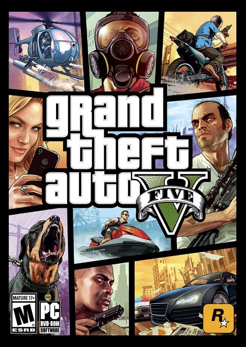 Grand Theft Auto V 5 (GTA 5) PC - Rockstar Games Launcher cover