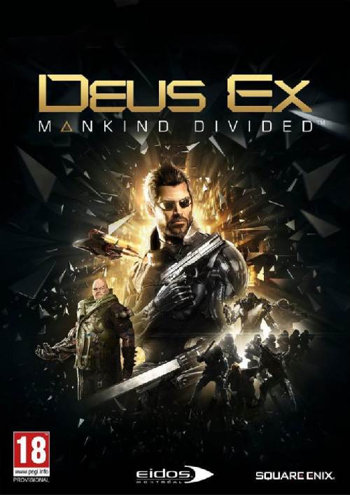 Deus Ex: Mankind Divided PC cover