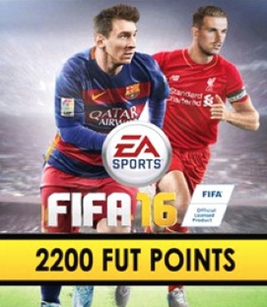 FIFA 16 PC 2200 FUT Points cover