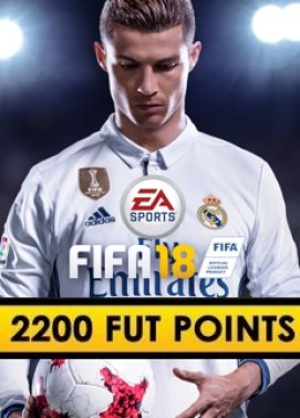 FIFA 18 - 2200 FUT Points PC cover