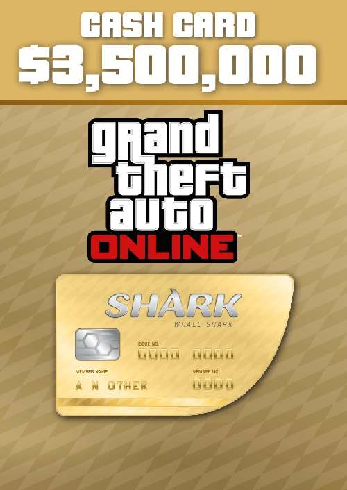GTA V 5 Whale Shark Cash Card - Xbox One Digital Code cover