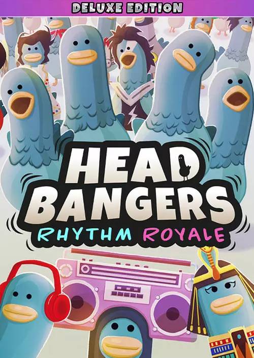 Headbangers: Rhythm Royale - Deluxe Edition PC cover