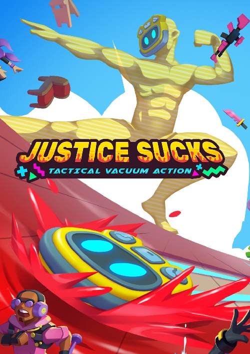 JUSTICE SUCKS: Tactical Vacuum Action PC cover
