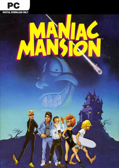 Maniac Mansion PC cover
