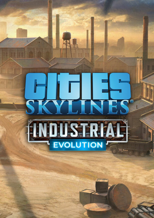 Cities: Skylines - Content Creator Pack: Industrial Evolution PC - DLC cover