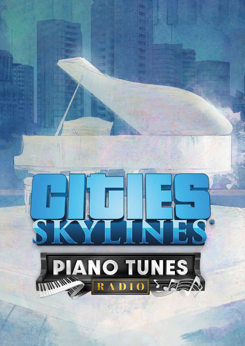 Cities: Skylines - Piano Tunes Radio PC - DLC cover