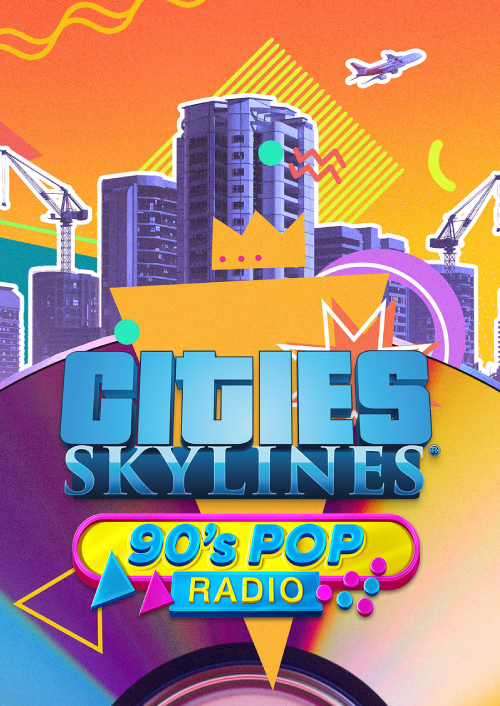 Cities: Skylines - 90's Pop Radio PC - DLC cover