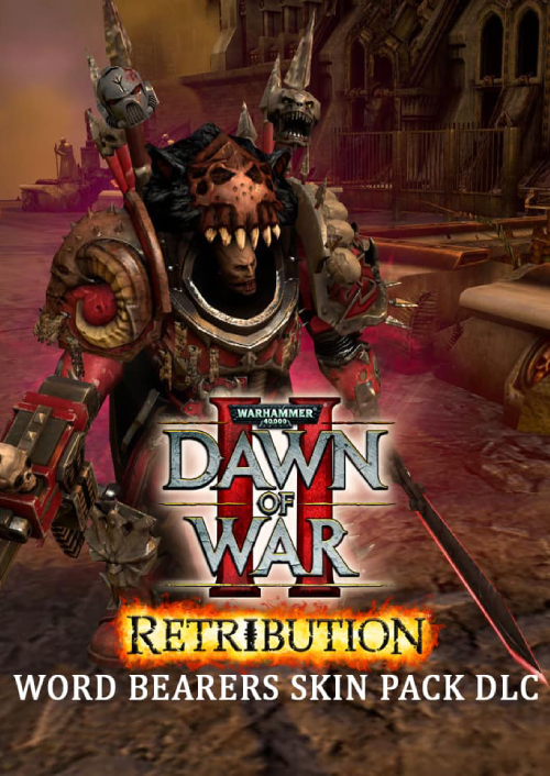 Warhammer 40,000: Dawn of War II: Retribution - Word Bearers Skin Pack PC - DLC cover