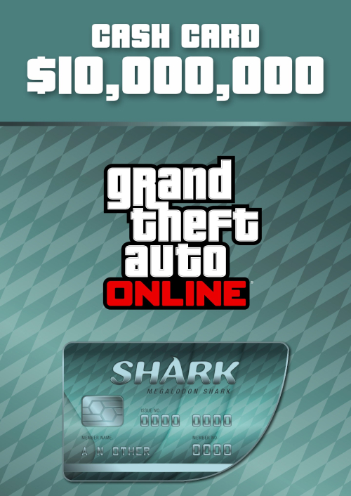 Grand Theft Auto Online (GTA V 5): Megalodon Shark Cash Card PC cover