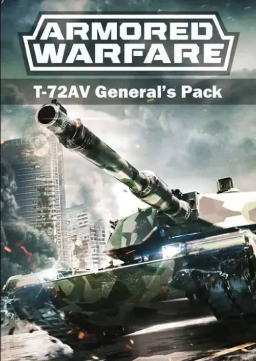 Armored Warfare - T-72AV General's Pack PC - DLC cover