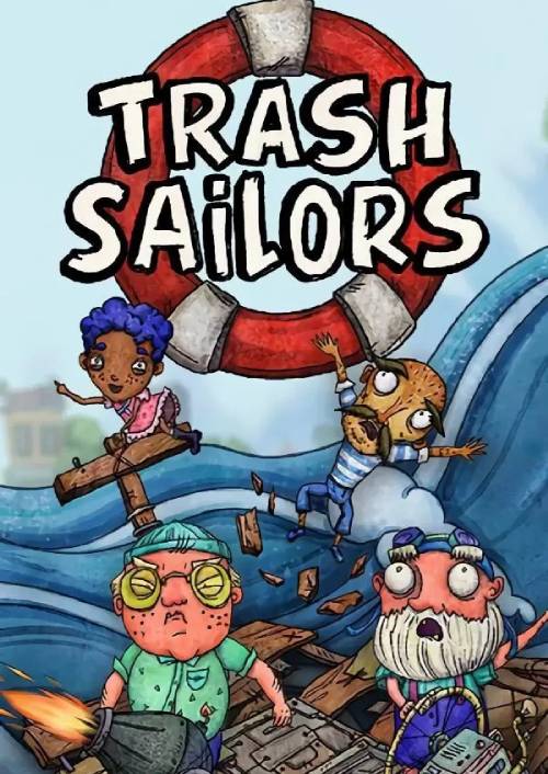 Trash Sailors: Co-Op Trash Raft Simulator PC cover