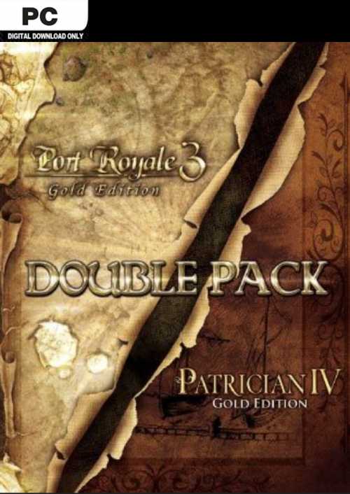 Port Royale 3 Gold And Patrician IV Gold - Double Pack PC cover