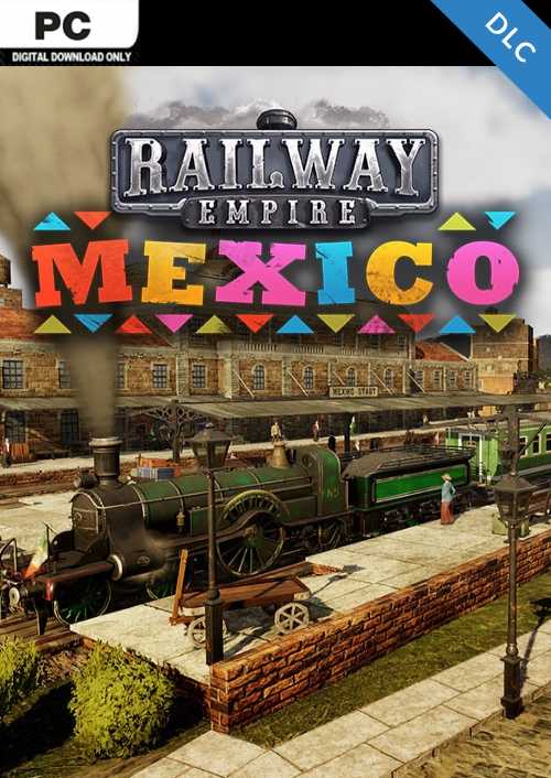 Railway Empire - Mexico PC - DLC cover