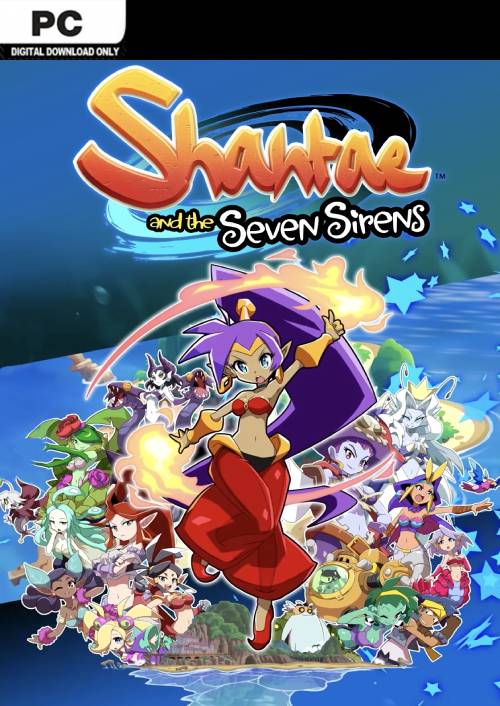 Shantae and the Seven Sirens PC cover