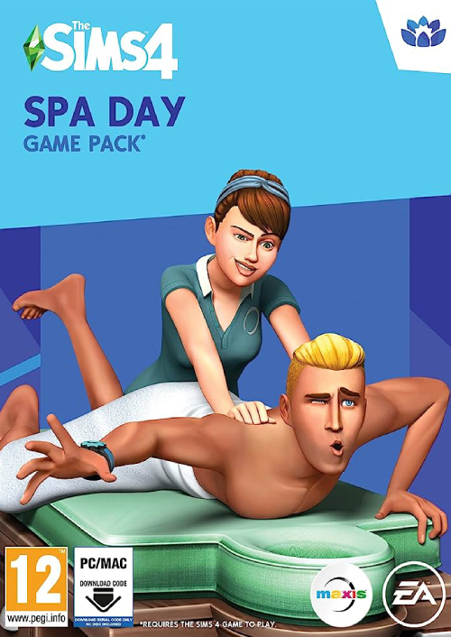 The Sims 4 - Spa Day PC cover