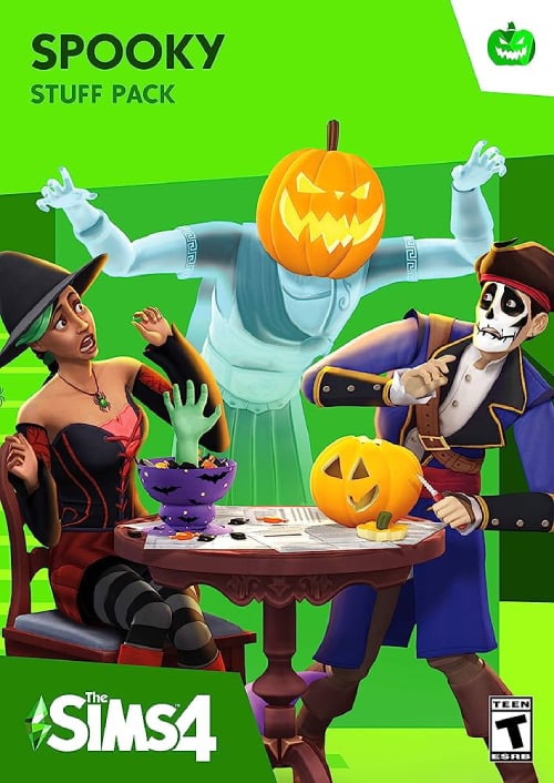 The Sims 4 - Spooky Stuff Pack PC cover