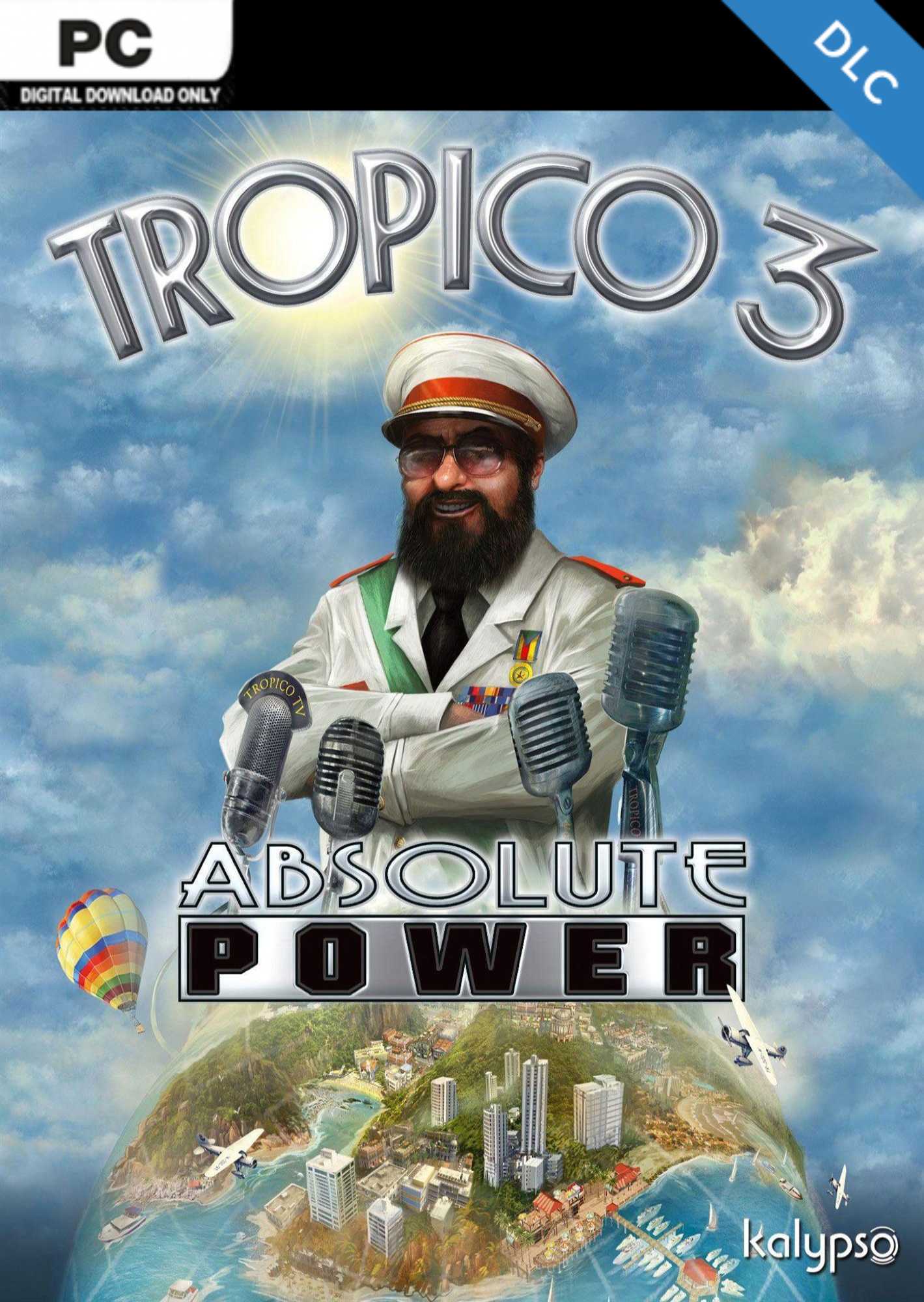 Tropico 3 Absolute Power PC - DLC cover