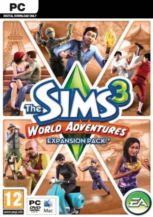 The Sims 3: World Adventures - Expansion Pack (PC/Mac) cover