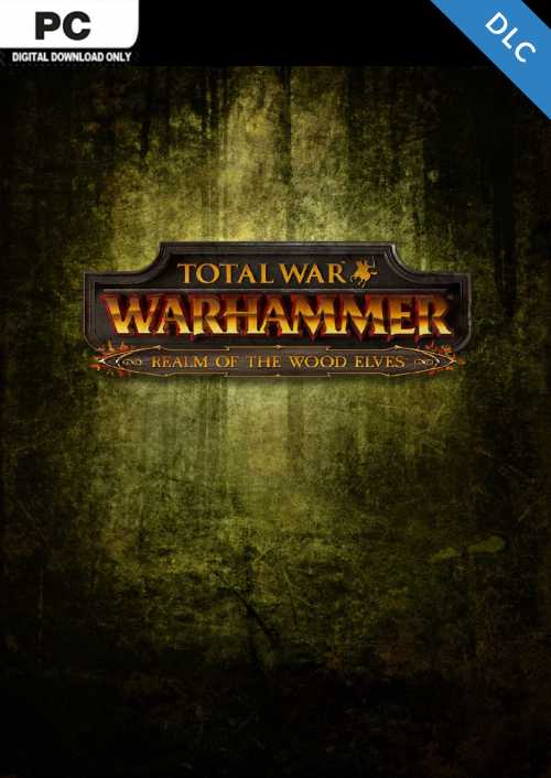 Total War Warhammer Realm of the Wood Elves PC - DLC cover