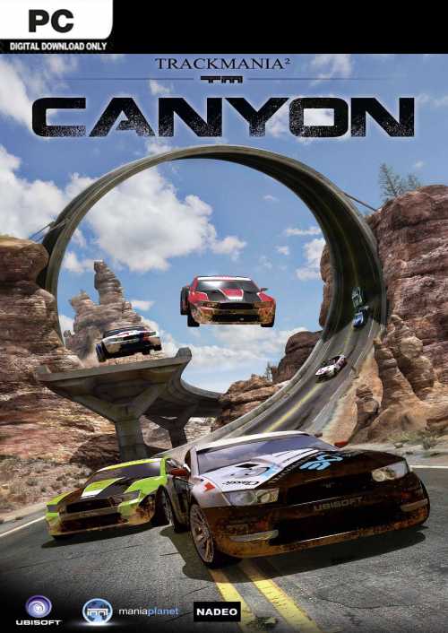 TrackMania² Canyon PC cover