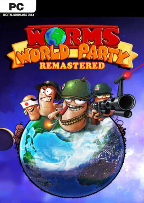 Worms World Party Remastered PC cover