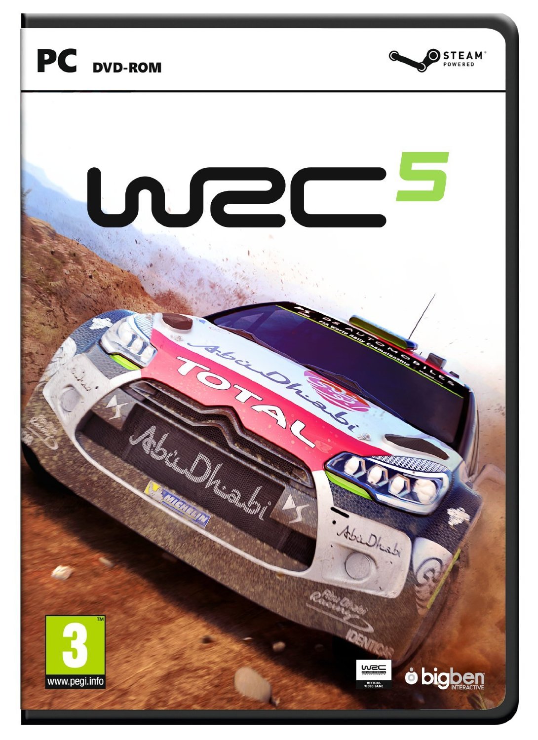 WRC 5: World Rally Championship PC cover