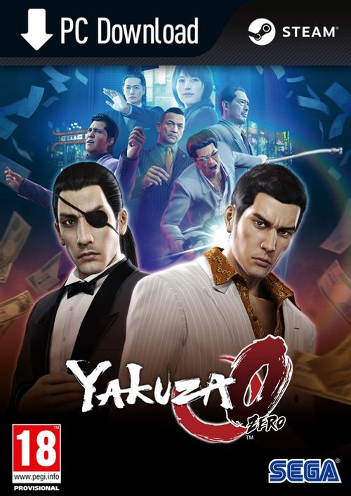 Yakuza 0 PC cover
