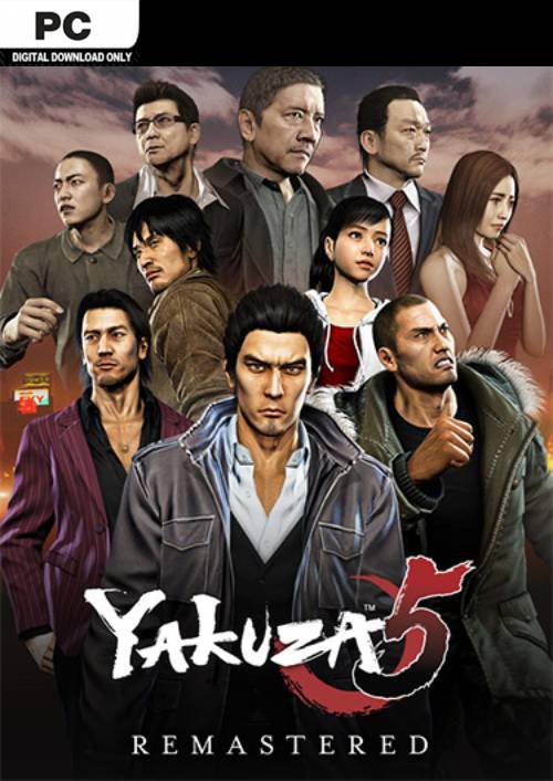 Yakuza 5 Remastered PC cover