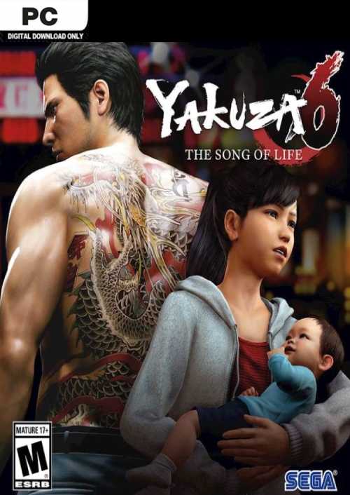 Yakuza 6: The Song of Life PC cover